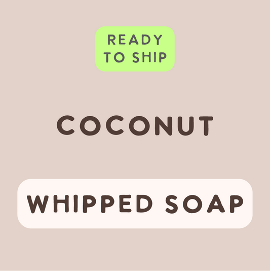 Coconut Whipped Soap