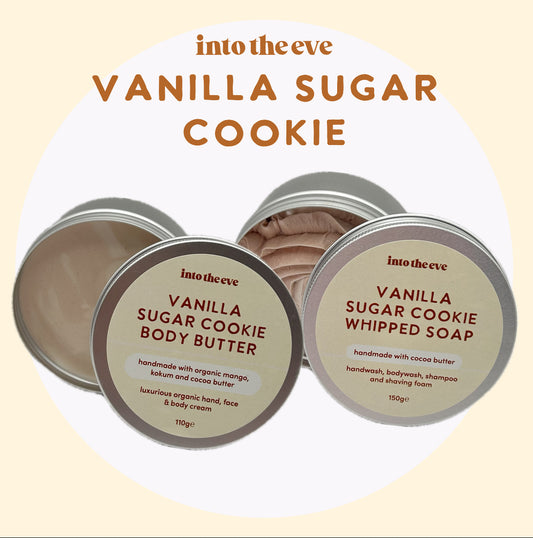 PREORDER Vanilla Sugar Cookie Duo - Body Butter & Whipped Soap