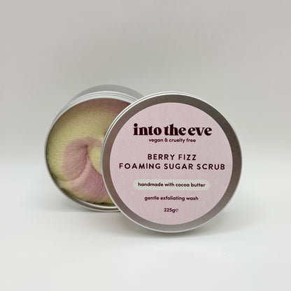 Preorder Berry Fizz Foaming Sugar Scrub - Dispatch 10th August
