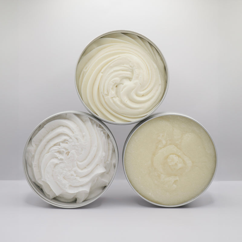 Ghosts BUNDLE - whipped soap, body butter, body polish