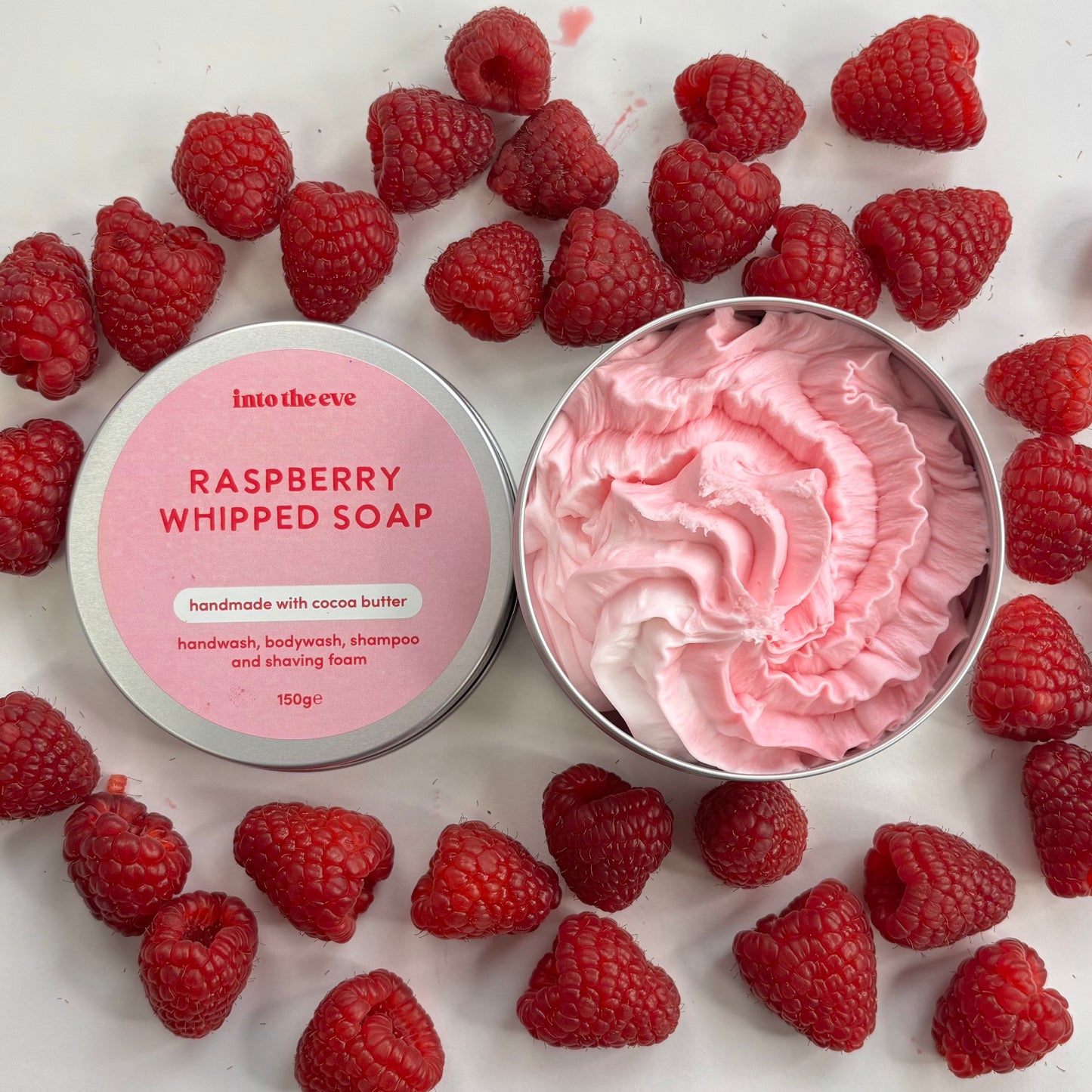 Raspberry Whipped Soap