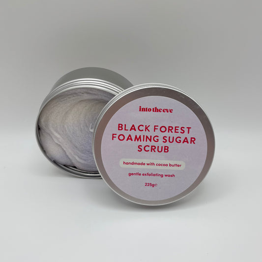 Black Forest Foaming Sugar Scrub