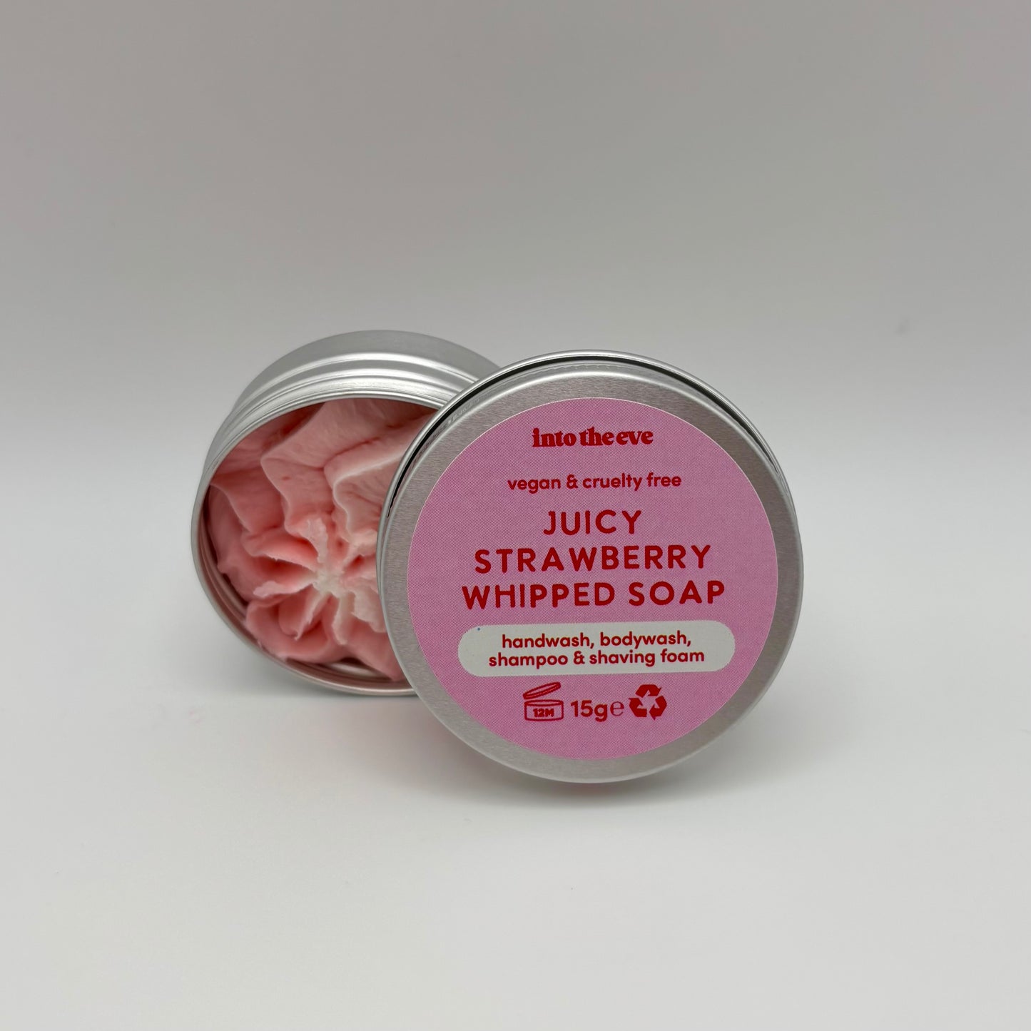 Juicy Strawberry Whipped Soap