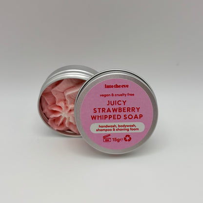 Juicy Strawberry Whipped Soap