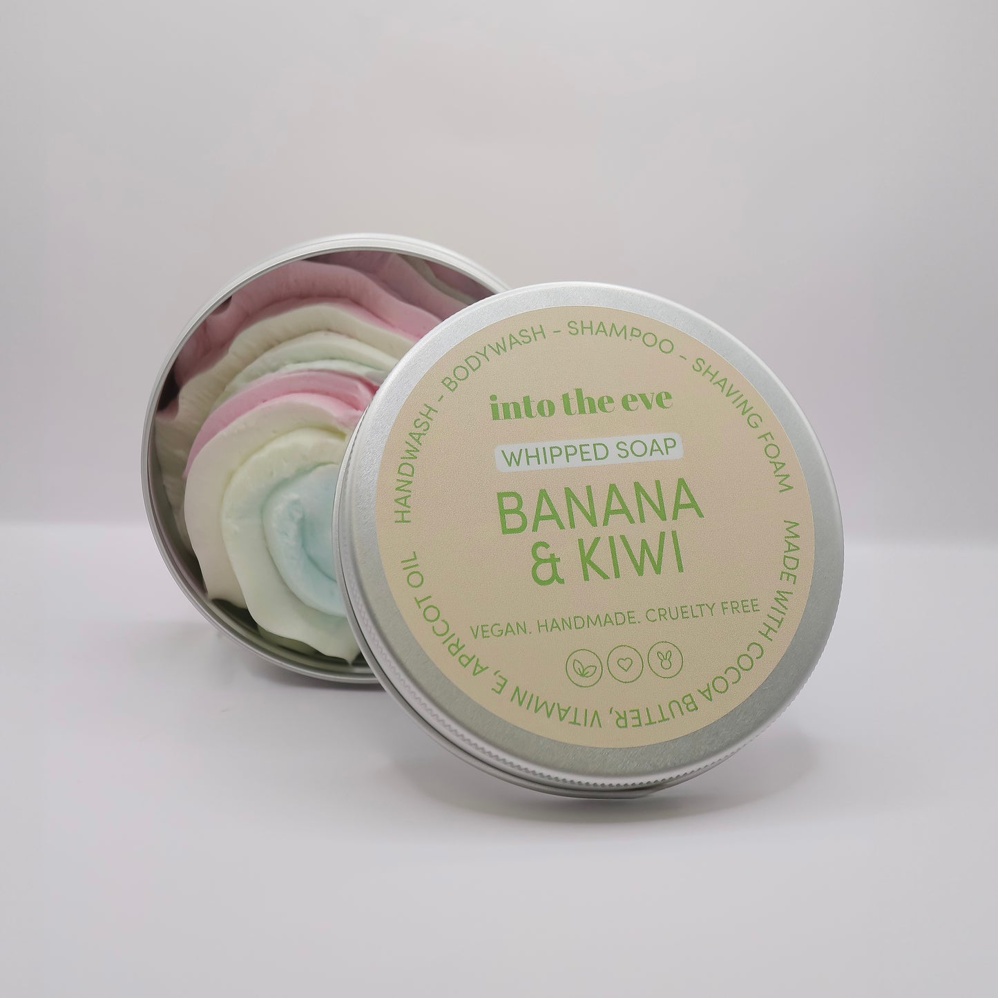 Banana & Kiwi Whipped Soap