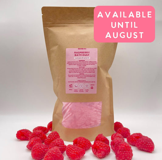 Raspberry Bath Dust