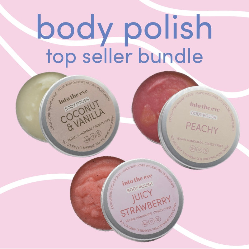 Body polish TOP SELLER BUNDLE - 3 x 200g body polishes