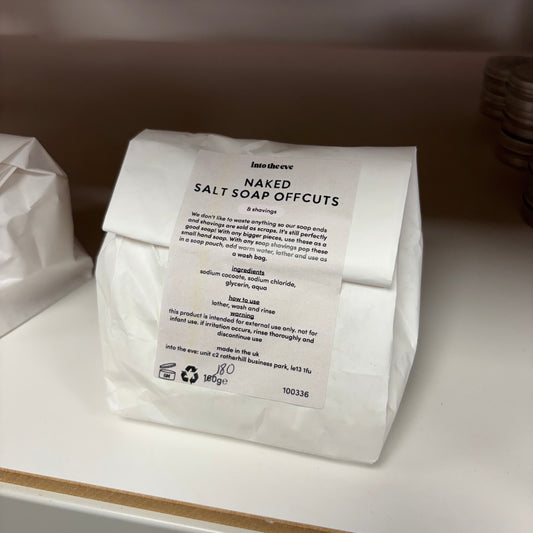 Naked Salt Soap Offcuts (Colour & Fragrance Free)