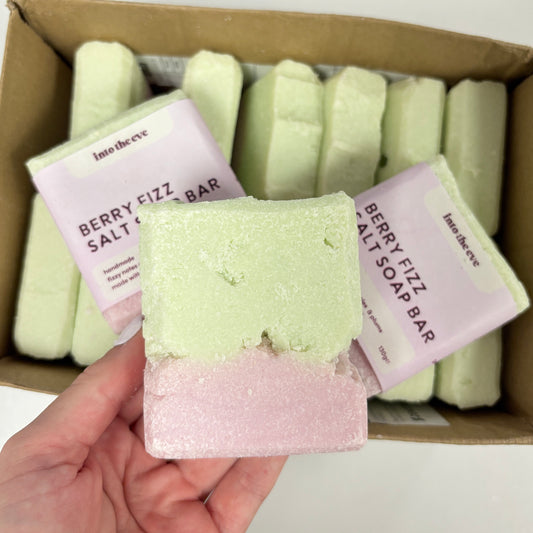 SALE Berry Fizz Salt Soap Bar (5 for 4)