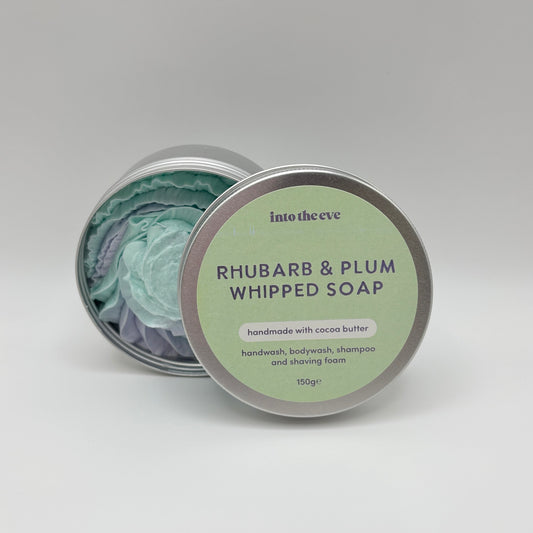 Rhubarb & Plum Whipped Soap