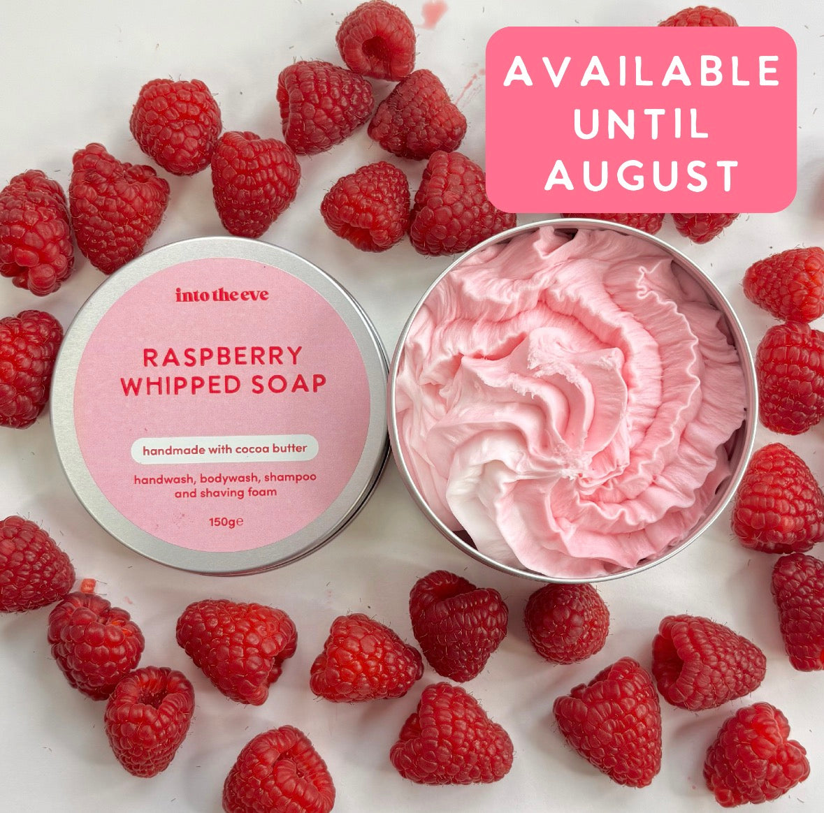 Raspberry Whipped Soap