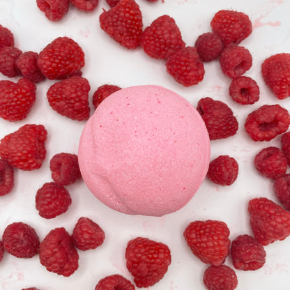 Raspberry Bath Bomb