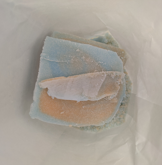 Cool Orange Salt Soap OFFCUTS
