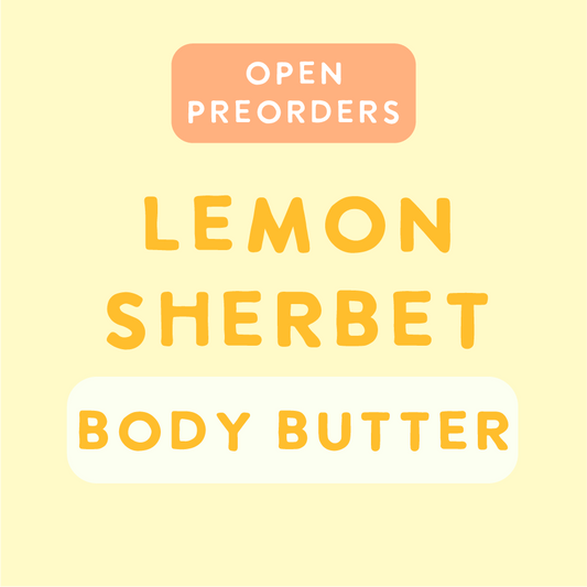 Preorder Lemon Sherbet Body Butter