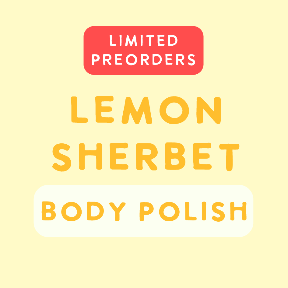 Preorder Lemon Sherbet Body Polish