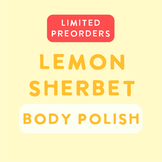 Preorder Lemon Sherbet Body Polish