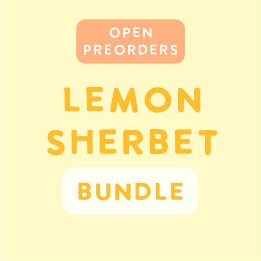 Preorder Lemon Sherbet Bundle - Soap & Body Care