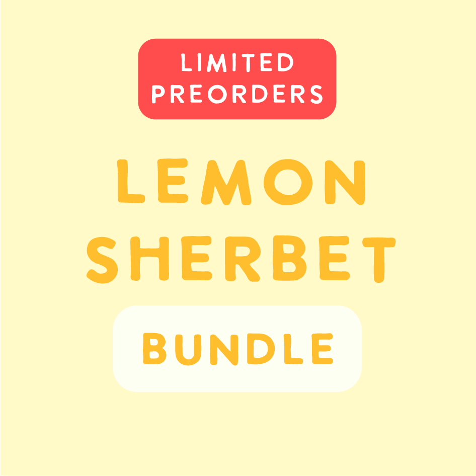 Preorder Lemon Sherbet Bundle - Soap & Body Care