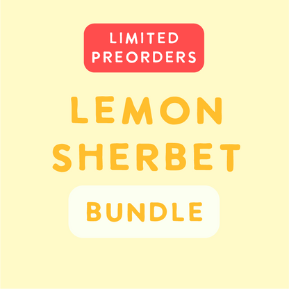 Preorder Lemon Sherbet Bundle - Soap & Body Care