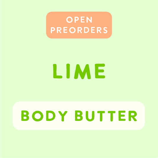 Preorder Lime Body Butter