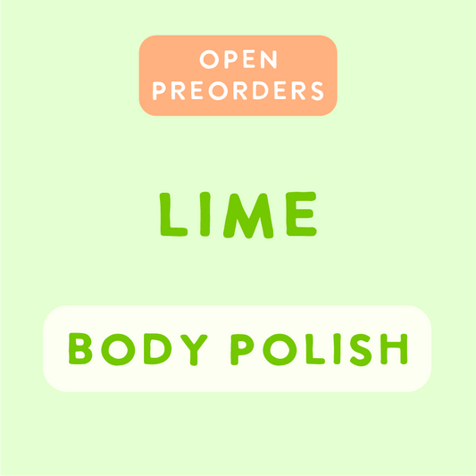 Preorder Lime Body Polish