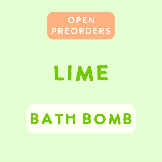 Preorder Lime Bath Bomb