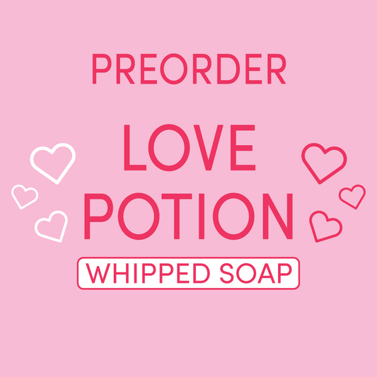 PREORDER Love Potion Whipped Soap