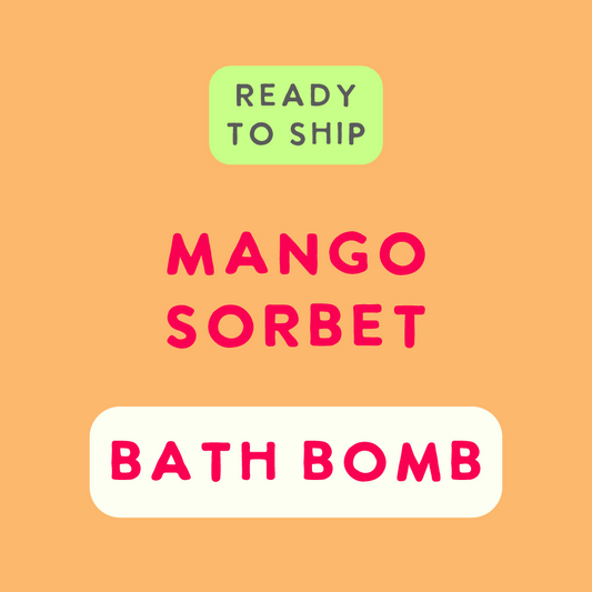 Mango Sorbet Bath Bomb