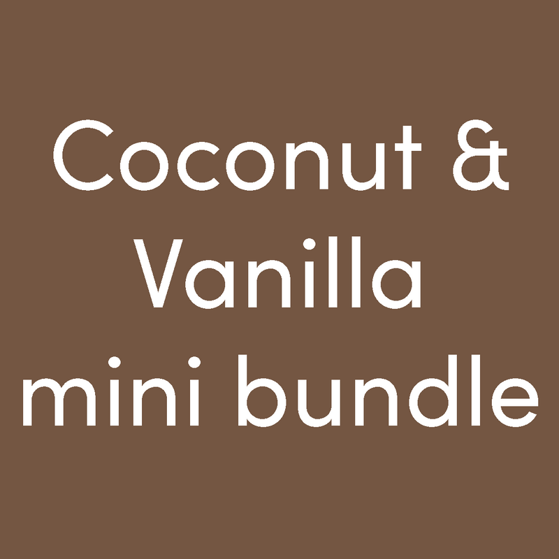 Coconut & Vanilla MINI BUNDLE