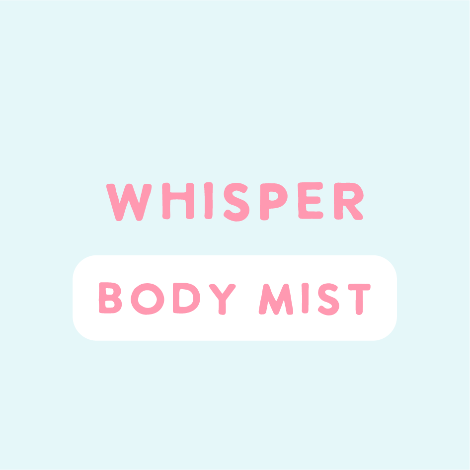 Preorder - Whisper Body Mist (spray attachment sold separately) - Dispatch 30th Sept