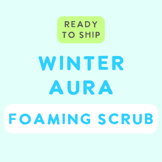 Winter Aura Foaming Sugar Scrub