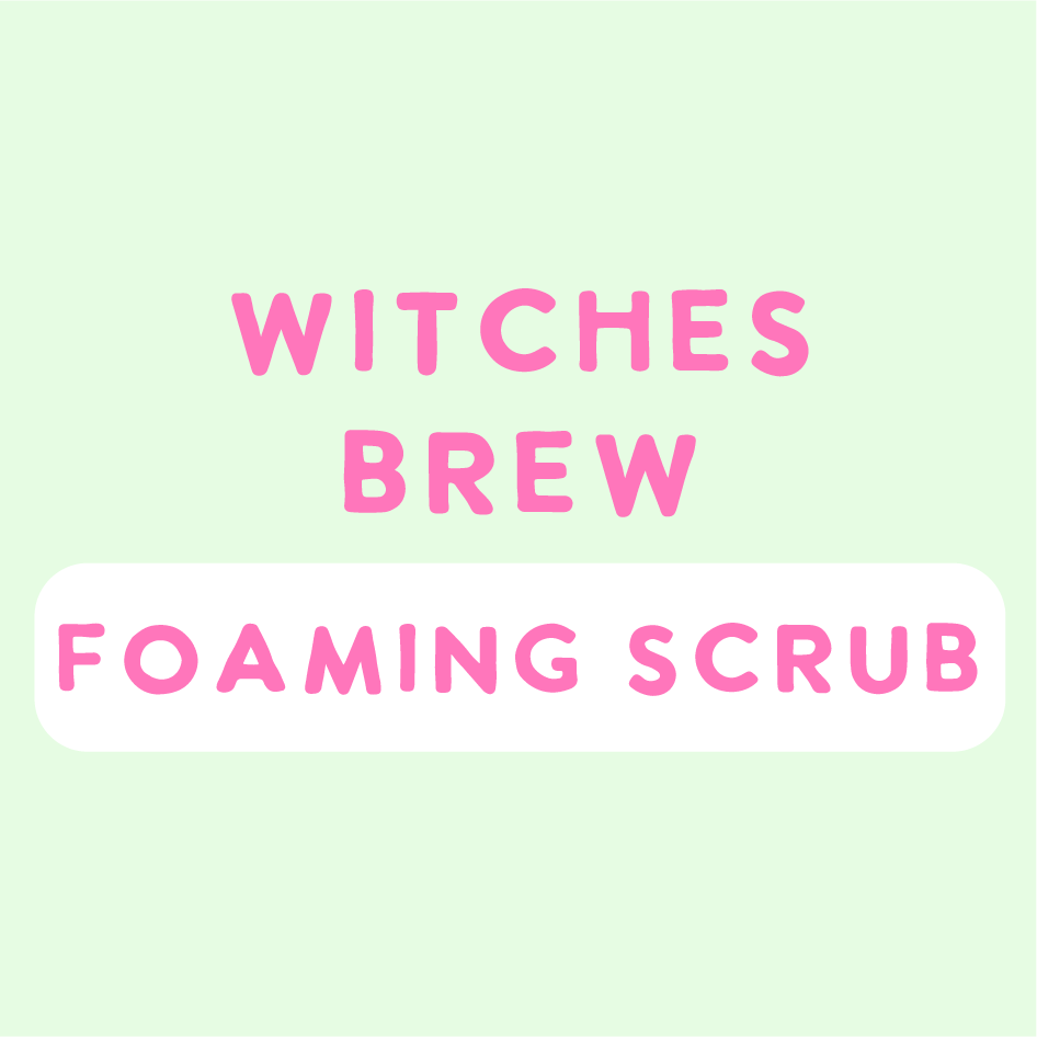 Preorder Witches Brew Foaming Sugar Scrub - Dispatch by 13th October