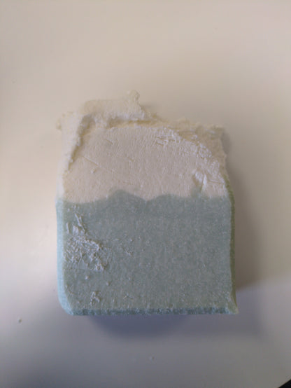 SALE Fresh Mint & Rhubarb Salt Soap